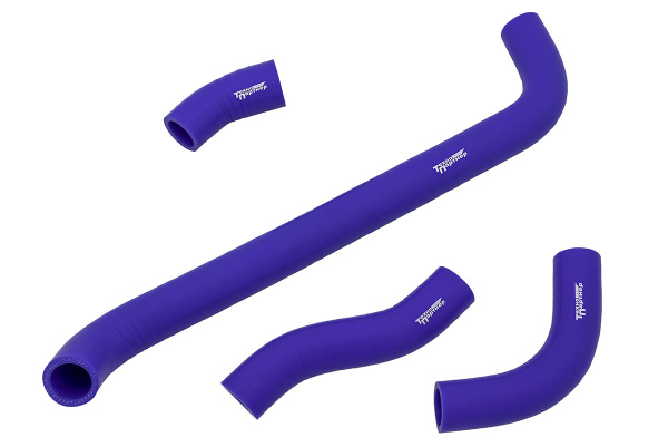 Патрубки радиатора ВАЗ 21213 Нива (инжектор) силикон армир. (к-т 4шт)