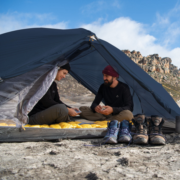 1 Палатка Naturehike Mongar 2-местная, алюминиевый каркас, сверхлегкая, ярко-синяя