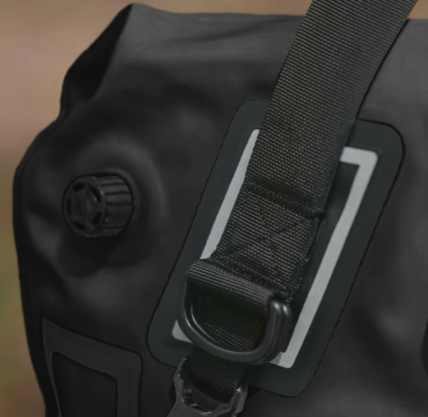 Гермосумка Naturehike 60 л ПВХ (черная)