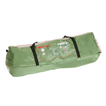 Палатка Point 2+ BTrace (Зеленый/Бежевый)