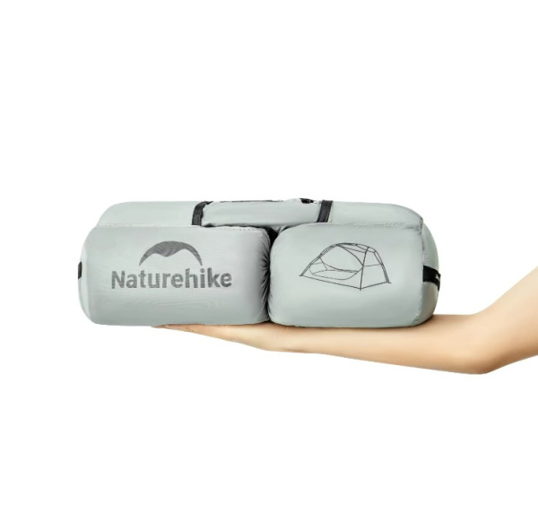 Палатка Naturehike Star River UL Si 2-местная, алюминиевый каркас, серая