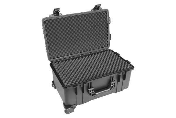 Кейс защитный РИФ 560х355х290 мм на колесах с телескопической ручкой Кейс защитный РИФ 560х355х290 мм на колесах с телескопической ручкой