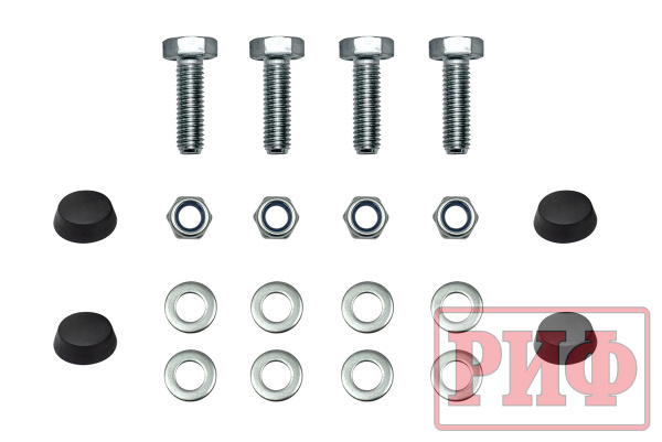 Защита радиатора под бампер РИФ для ГАЗ Соболь NN