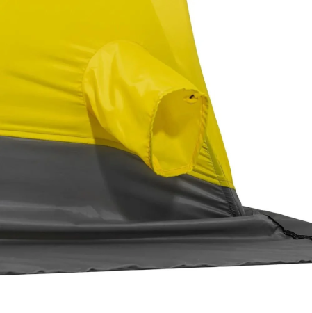 94 Палатка зимняя PREMIER Куб-3 желтый/серый