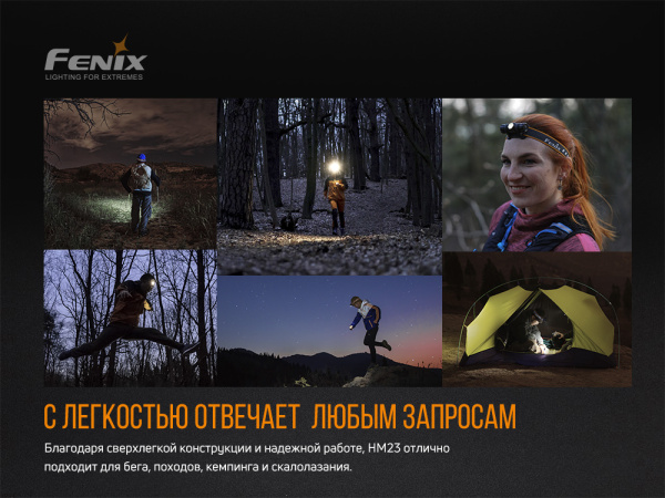 4 Фонарь налобный FENIX HM23SE Cree LED Limited Edition