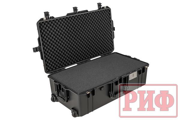 Кейс защитный ударопрочный РИФ 609х478х334 мм IP67 на колесах с телескопической ручкой
