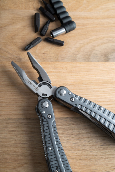 Мультитул Ganzo G105, 22 предмета, цв.серый