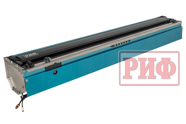 Крышка кузова РИФ для JAC T9 Sollers ST9, роллета раздвижная с электроприводом 1580х1620 мм, алюминиевая, черная