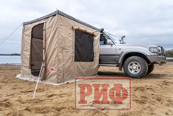 Стенки для комбинированной (прямоугольной с веерной частью) маркизы 2х2 м правые