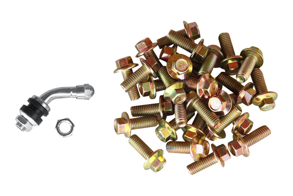 Диск УАЗ стальной черный 5x139,7 8xR15 d110 с бедлоком (красный)