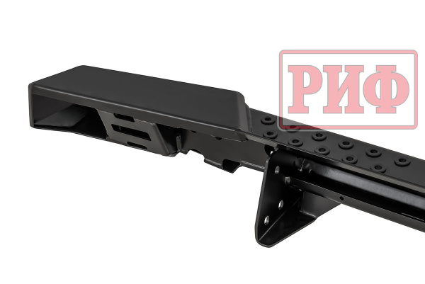 Бампер РИФ силовой задний УАЗ Буханка с фонарями, возможн. уст. фаркопа, стандарт