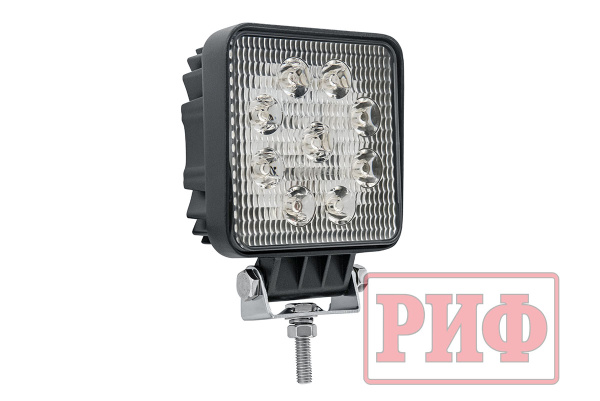 Фара светодиодная рабочего света РИФ 107 мм 27W