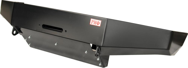 Бампер РИФ силовой передний Nissan Patrol Y61 (1997-2004) без доп. фар и защитной дуги