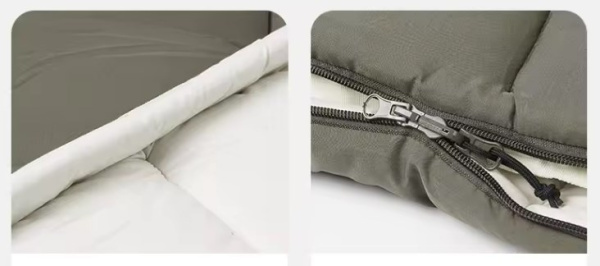 5 Мешок спальный Naturehike Lingdong, 225х75см, (ТК: +7C), (правый), бежевый