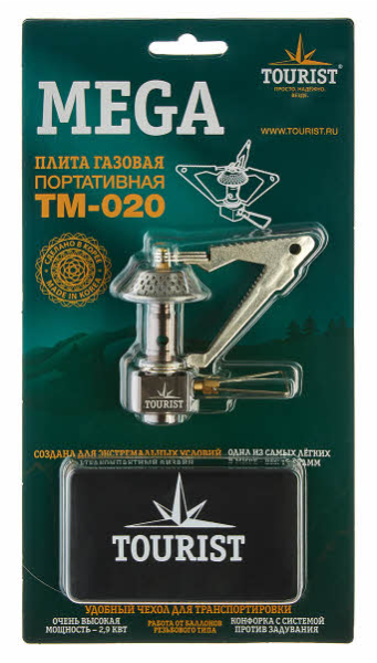 Горелка газовая TOURIST MEGA, под резьбовой баллон