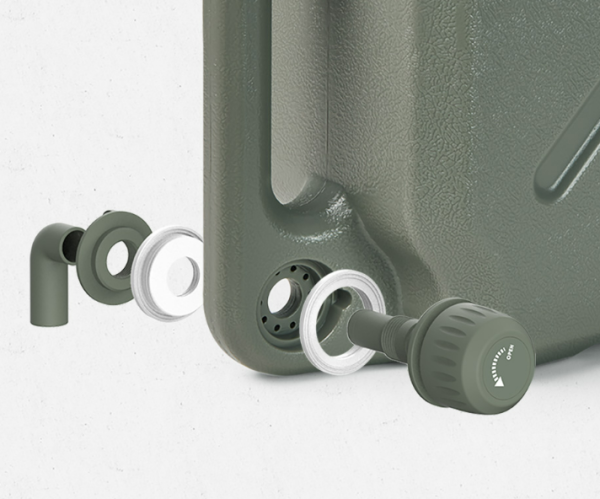 2 Канистра Naturehike кемпинговая, 20 л. бежевая