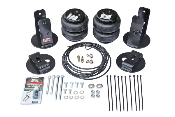 Пневмоподвеска РИФ для Toyota Hilux 2015+ на задний мост для стандартной подвески