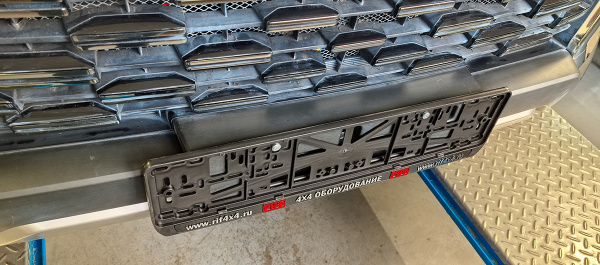 Площадка РИФ под лебёдку в штатный бампер Changan Hunter Plus