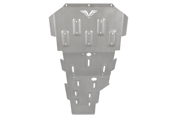 Защита Falcon радиатора, картера, РК, КПП для Toyota Land Cruiser 100, бензин. 4.7 л, алюминий 8 мм