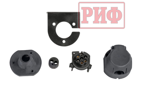 Переходник для фаркопа на задние бампера РИФ с площадкой под лебедку Переходник для фаркопа на задние бампера РИФ с площадкой под лебедку