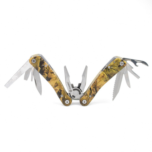 Мультитул "Ganzo", 105x50х18 мм, 22 предмета, цв.камуфляж