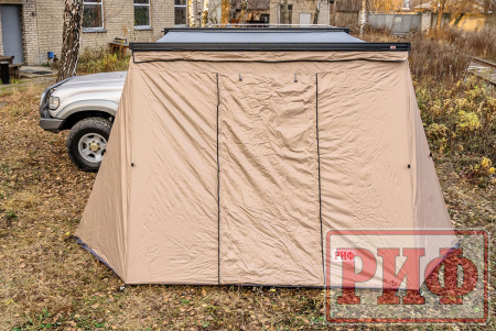 Стенки к автомобильной маркизе РИФ 2.0Х2.5 м Black Out