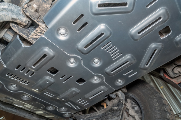 1 Защита Falcon радиатора, картера, РК, КПП для Toyota Land Cruiser Prado 150TX, бенз., алюм. (уценк 1 Защита Falcon радиатора, картера, РК, КПП для Toyota Land Cruiser Prado 150TX, бенз., алюм. (уценк