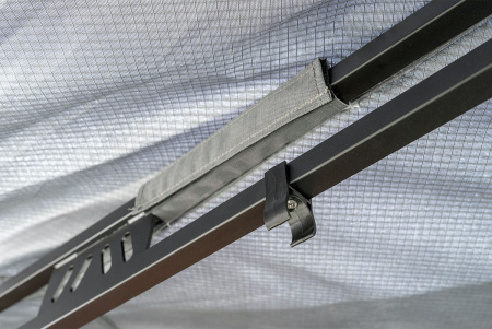 Маркиза автомобильная РИФ веерная, безопорная 2,3х2 м (правая)