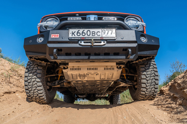 Защита Falcon радиатора, картера, РК, КПП для TANK 300 Off-road version, базовая, алюминиевая, 8 мм