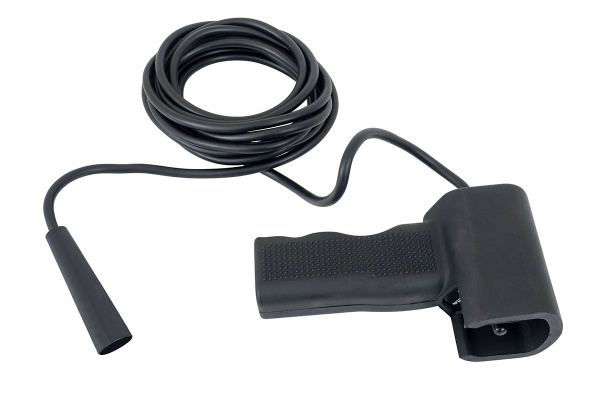 Лебёдка электрическая 12V Runva 12500 lbs 5670 кг короткий барабан, синтетический трос