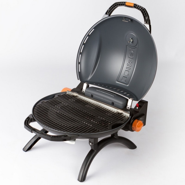 Гриль газовый O-GRILL 800T чёрный (в комплекте адаптер тип А)