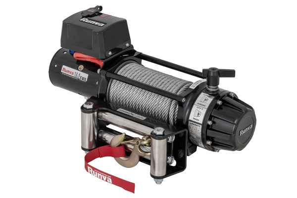 Лебёдка электрическая 24V Runva EWB12500U24V 5670 кг (влагозащищенная)