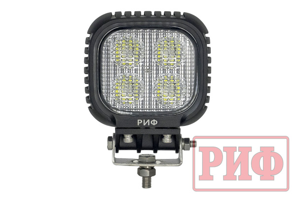 Светодиодная фара рабочего света РИФ 125 мм 40W LED