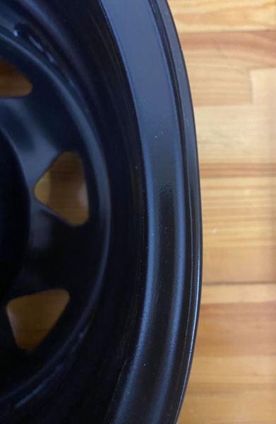 2 Диск усиленный УАЗ стальной черный 5x139,7 7xR16 d110 ET+15 (треуг. мелк.) (уценка)