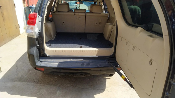 Органайзер в багажник для Toyota Land Cruiser Prado 150 (7-ми местная компл.)