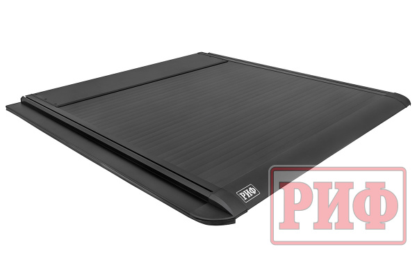 Крышка кузова РИФ для Dongfeng DF6, роллета раздвижная с электроприводом 1511х1570 мм, алюминиевая, черная