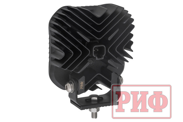 Светодиодная фара дальнего света РИФ 112x112x50 мм 90W LED