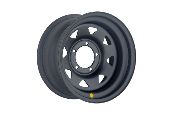 Диск усиленный УАЗ стальной черный (матовый) 5x139,7 8xR16 d110 ET-19 (треуг. мелкий)