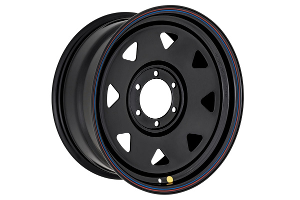 Диск усиленный Тойота Ниссан стальной черный 6x139,7 8xR18 d110 ET+20 (треуг.)