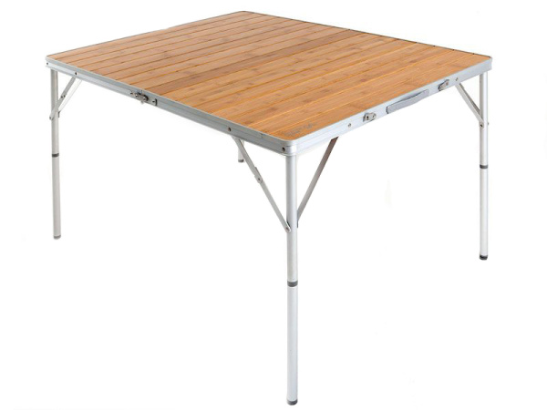 Стол кемпинговый Maverick Bamboo с бамбуковой столешницей 120,0 Х 90,0 Х 68,0 см.
