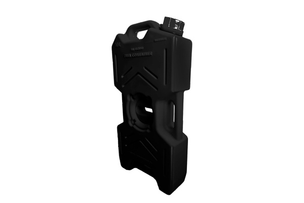 Канистра "Экстрим-Самара" с насадкой 10 л (чёрная)