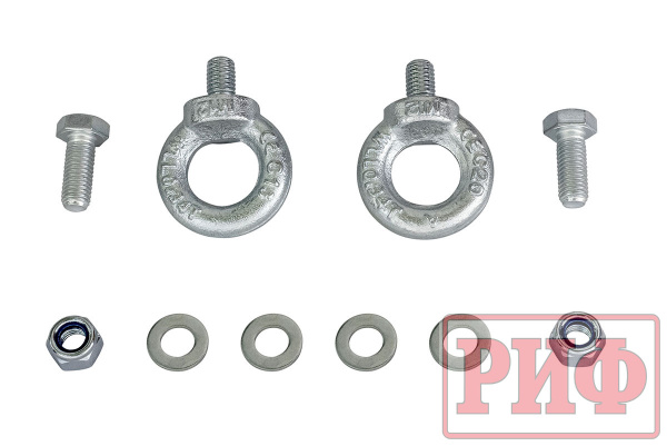Переходник для фаркопа на задние бампера РИФ с площадкой под лебедку Переходник для фаркопа на задние бампера РИФ с площадкой под лебедку