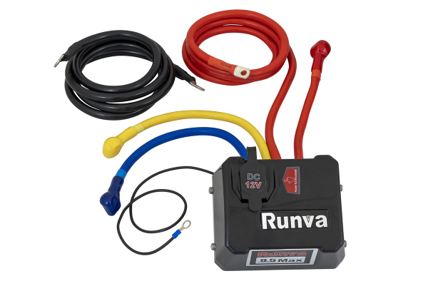 Лебёдка электрическая 24V Runva 18000 lbs влагозащищенная, стальной трос