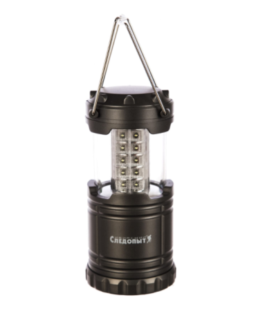 Фонарь кемпинговый "СИБИРСКИЙ СЛЕДОПЫТ-Маяк", складной, 3хАА