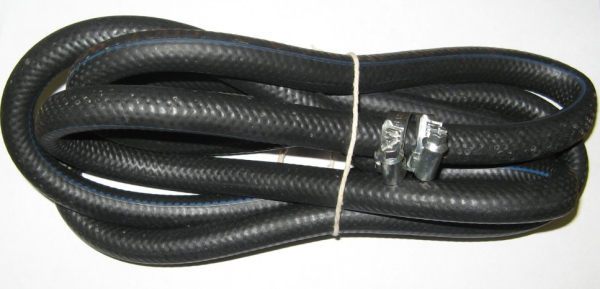 Шланг газовый для портативных плит, 2 м + 2 хомута