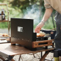 Гриль угольный Naturehike BBQ, черный