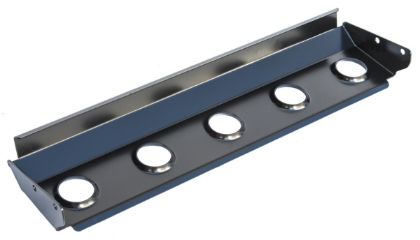 Защита радиатора под бампер РИФ для Toyota Hilux VIGO 2005-2014/REVO 2015+