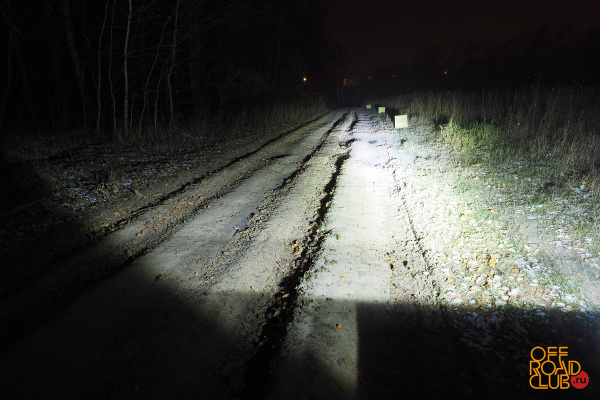 Светодиодная фара комбинированного света РИФ 235 мм 108W LED