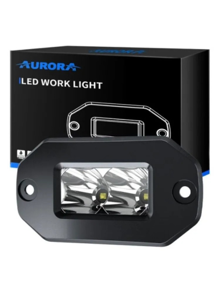 Фары дальнего света AURORA 76x38 мм 20W LED